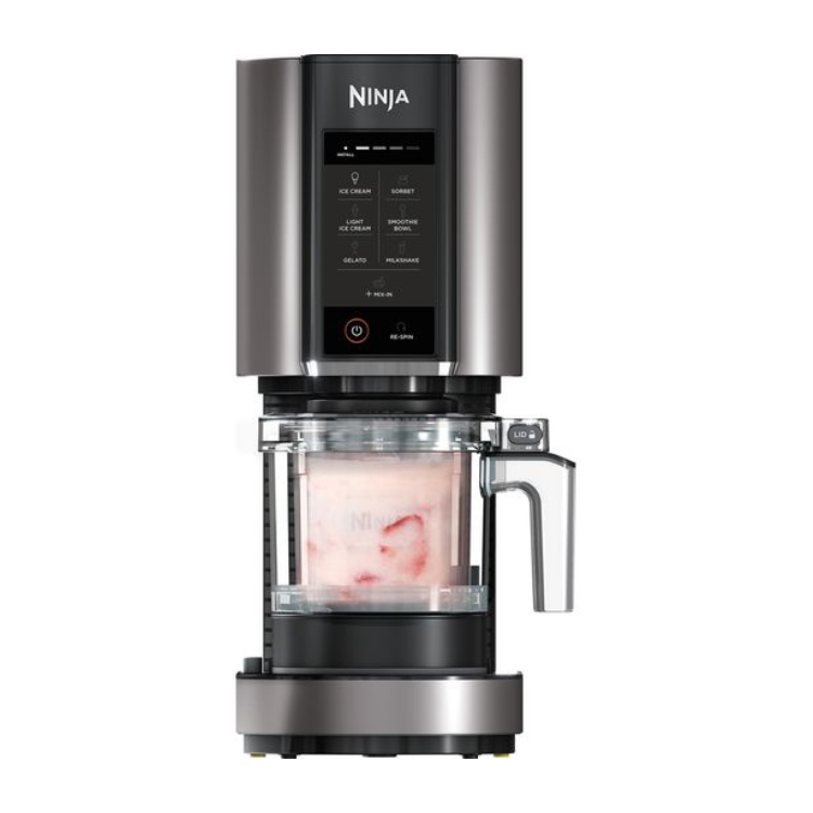 Ninja CREAMi NC300UK Ice Cream Maker Black & Silver