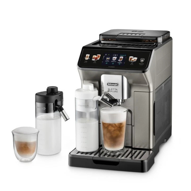 DeLonghi Eletta Explore ECAM450 Coffee Machine Silver
