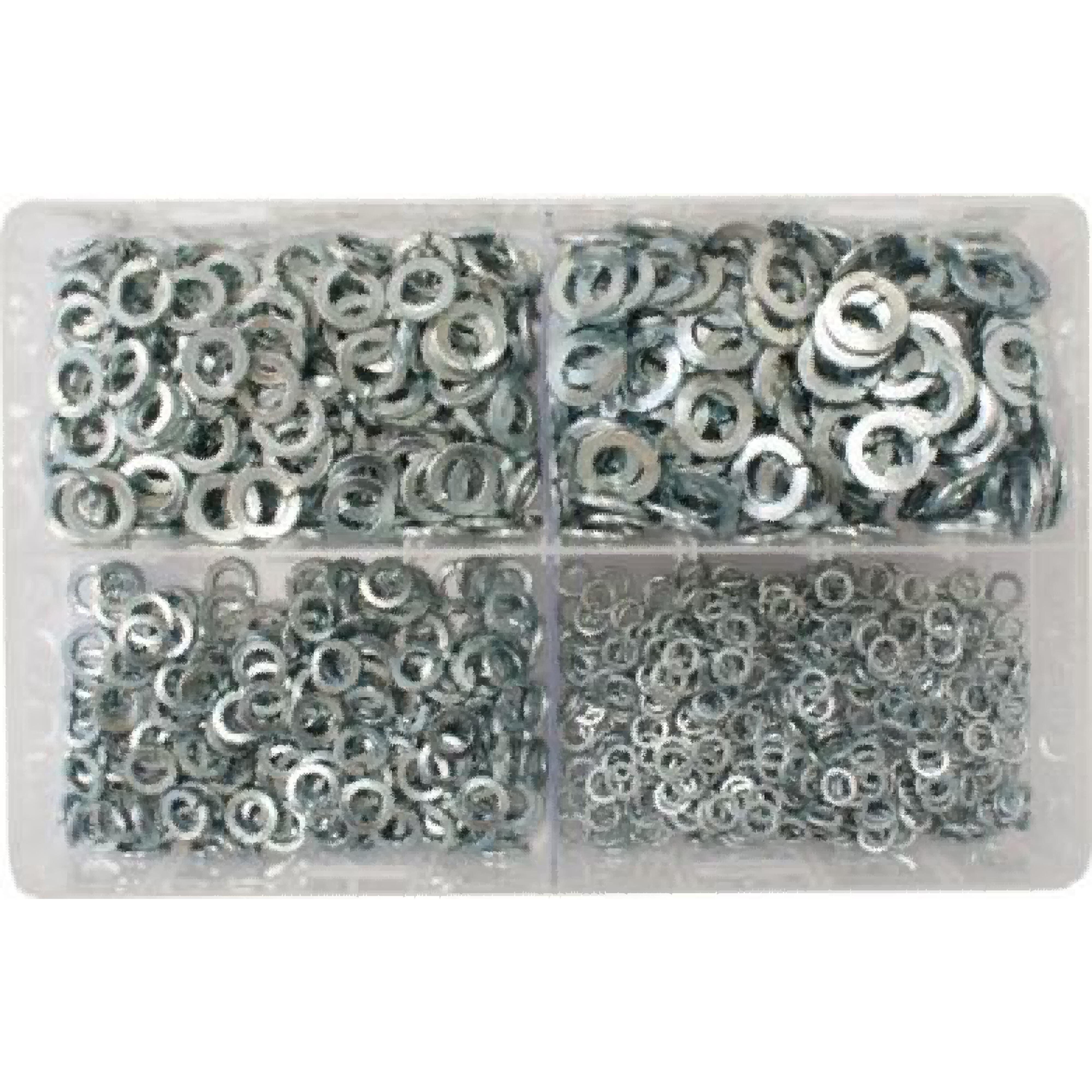 Assorted Spring Lock Washers 3/16-3/8 – 1000pcs
