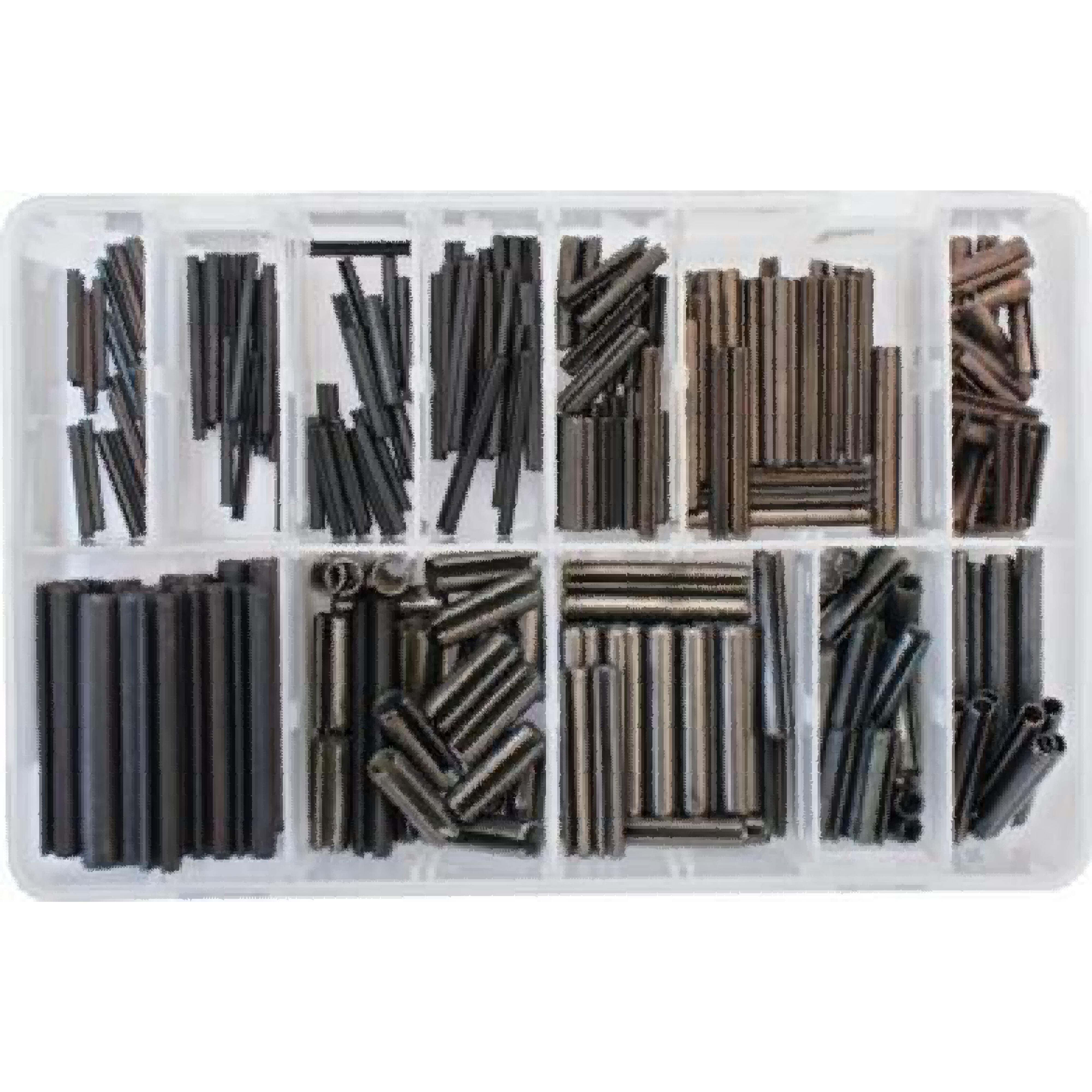 Assorted Spring Roll Pins Kit – 300pcs Metric Sizes