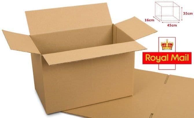 Royal Mail Small Parcel Size 350x250x160mm 25 Pack