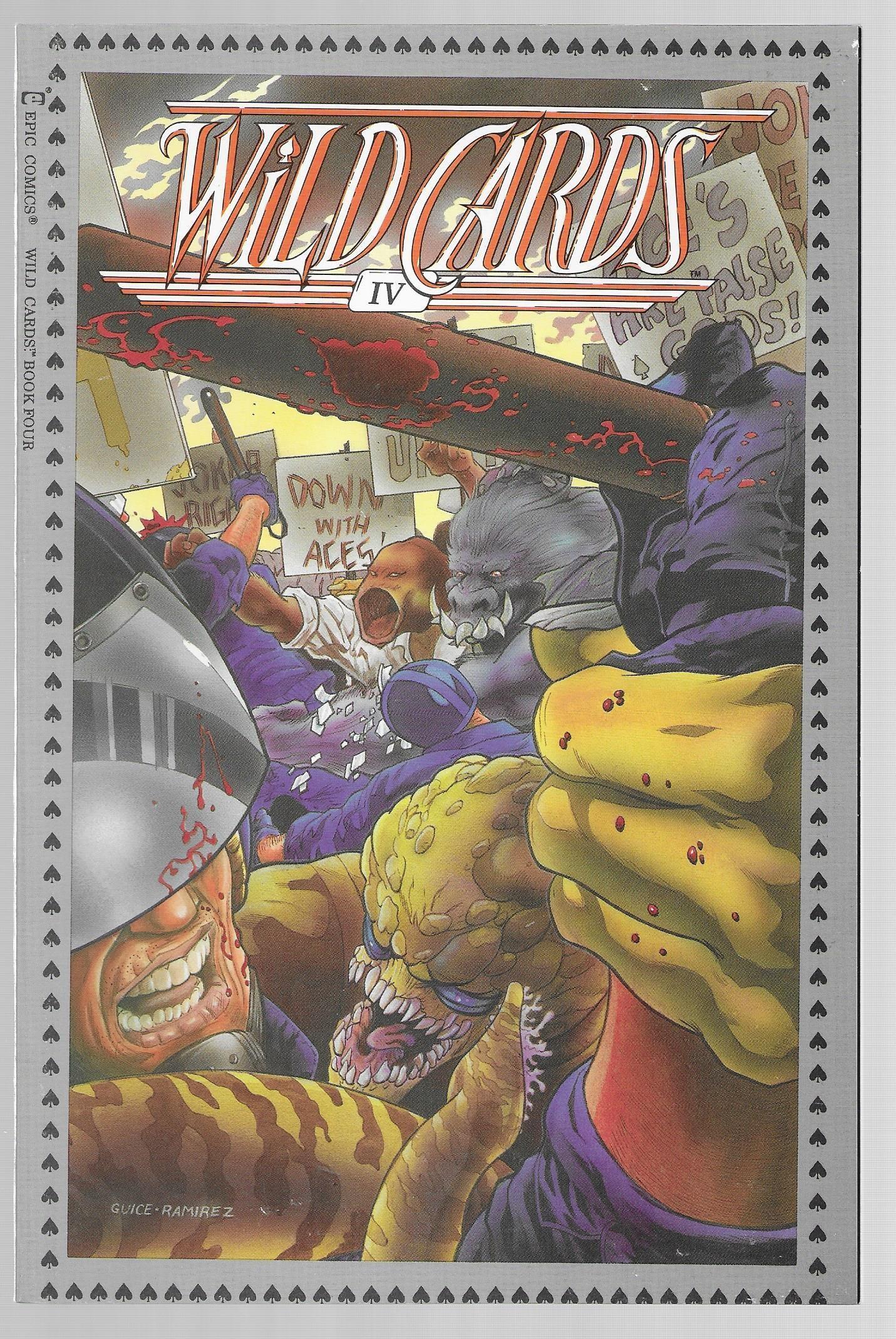 Wild Cards Book Four Epic Comics George RR Martin (1990)