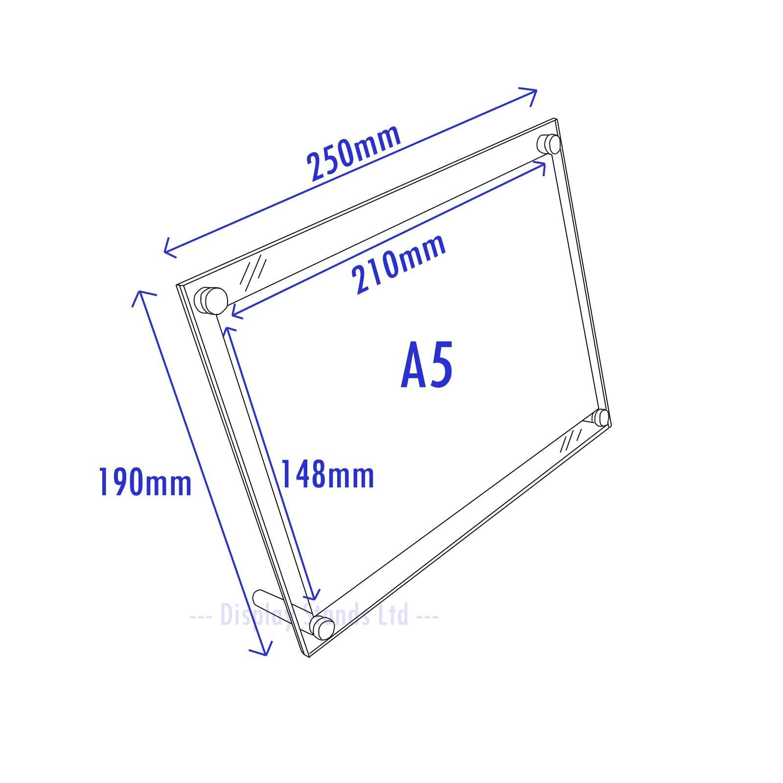 A5 Dimensions