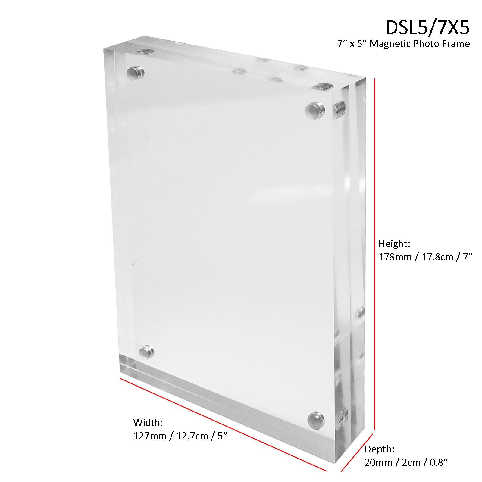 5x7 Dimensions