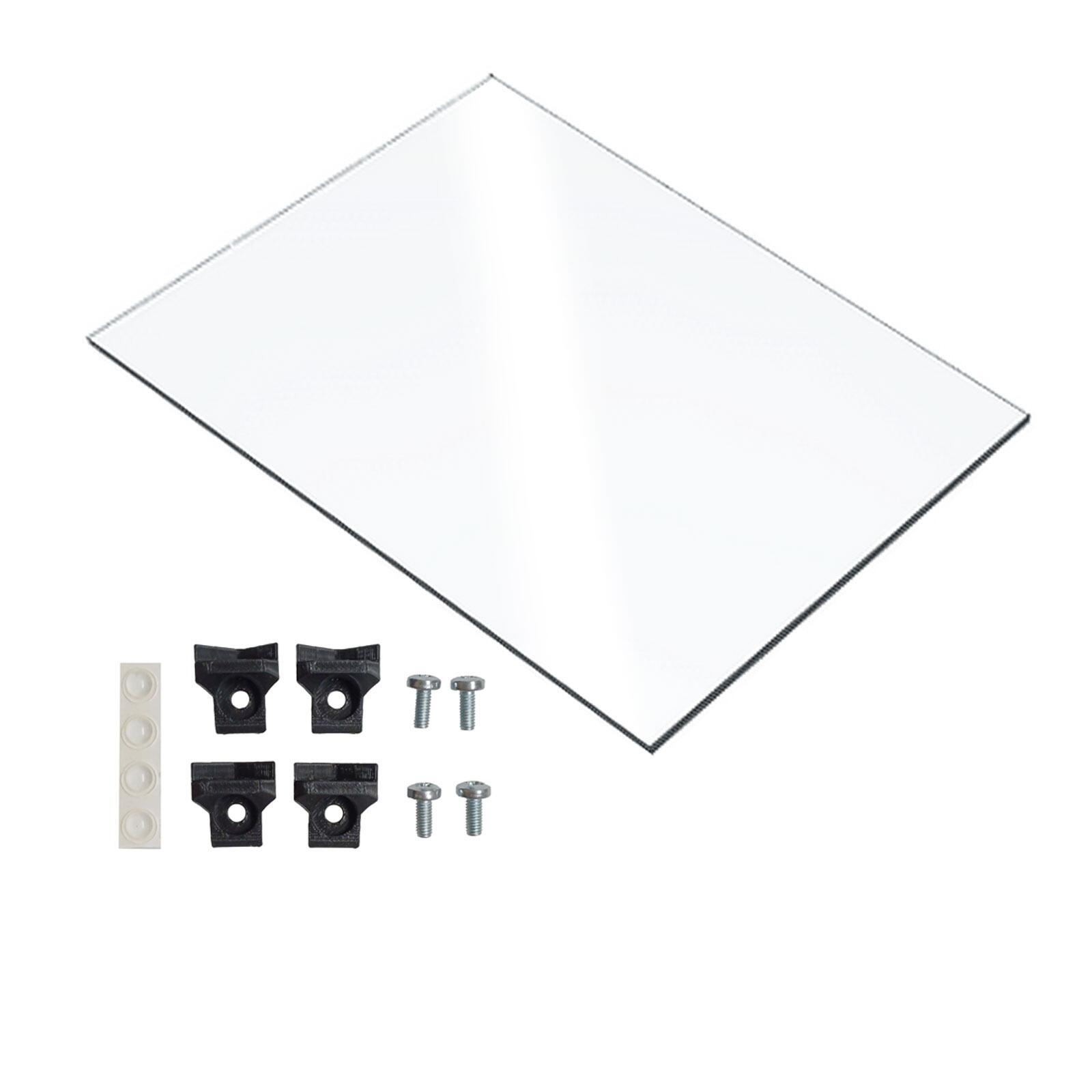 Shelf with Black Brackets