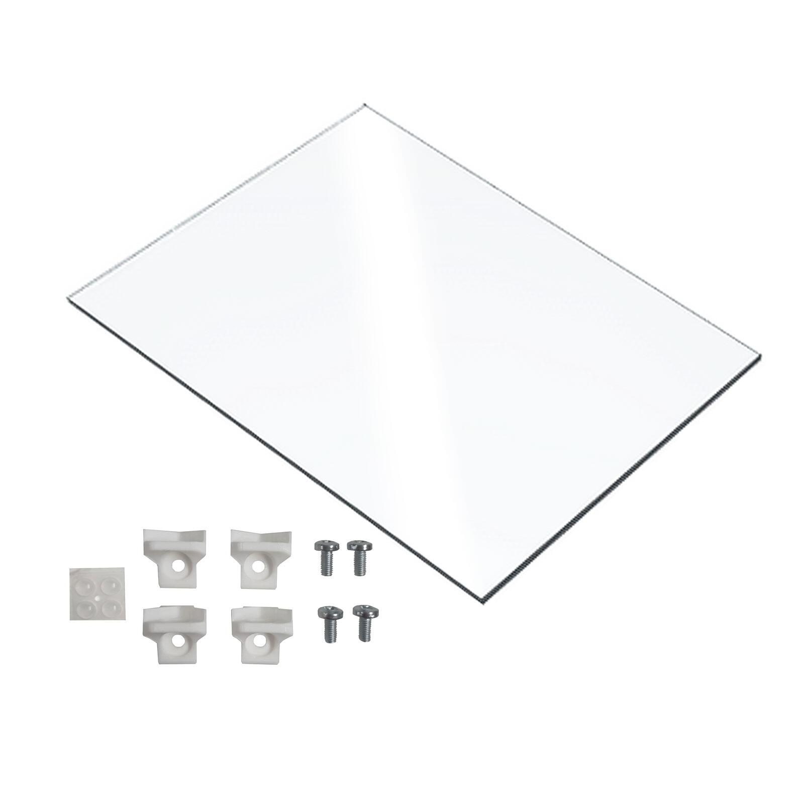 Shelf with White Brackets