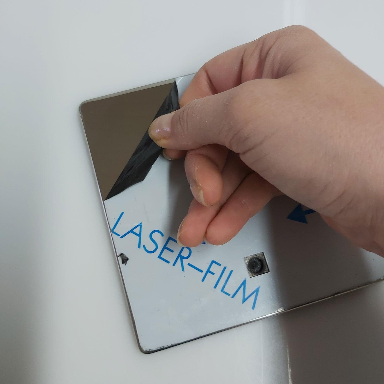 Remove Protective Film from Base