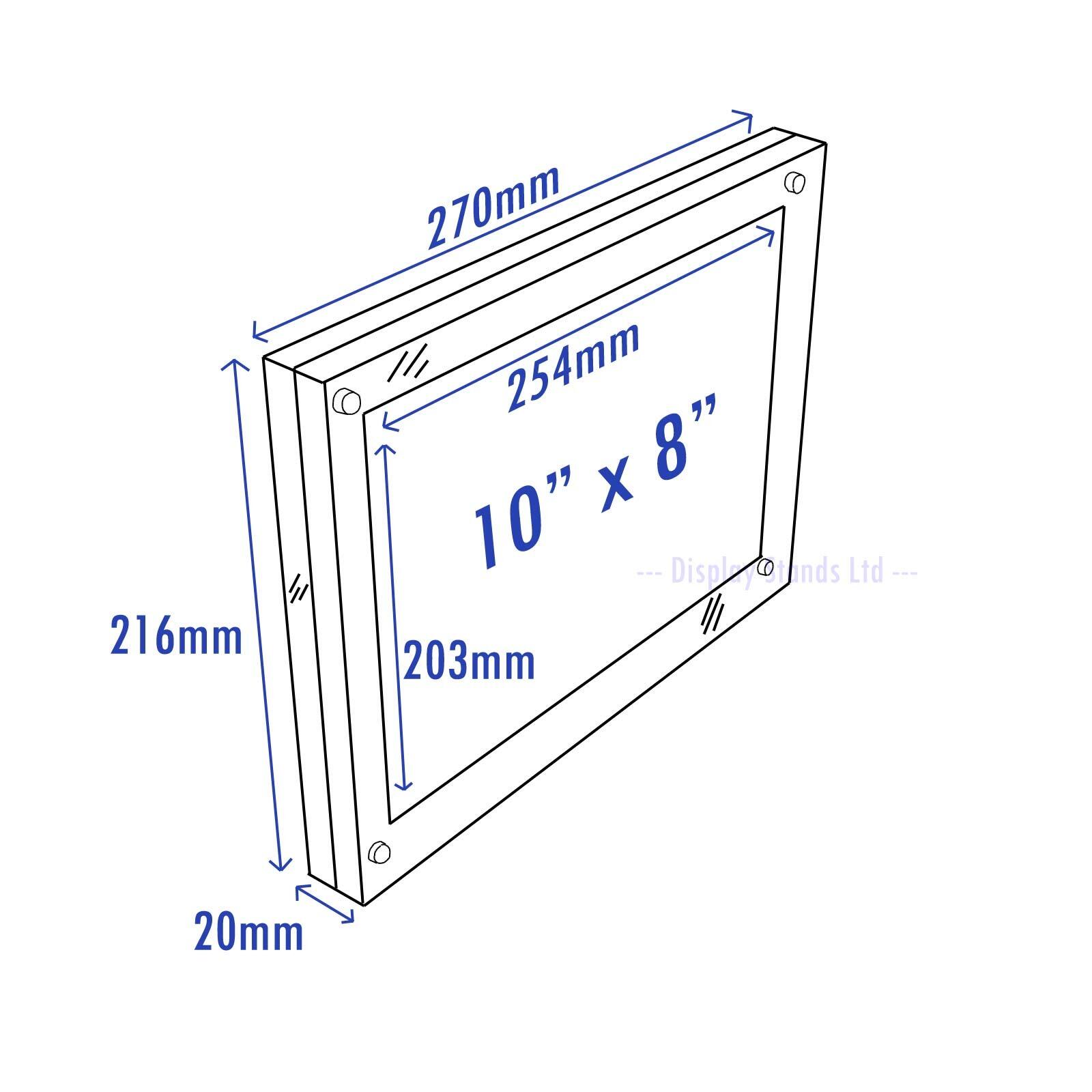 10x8 Dimensions