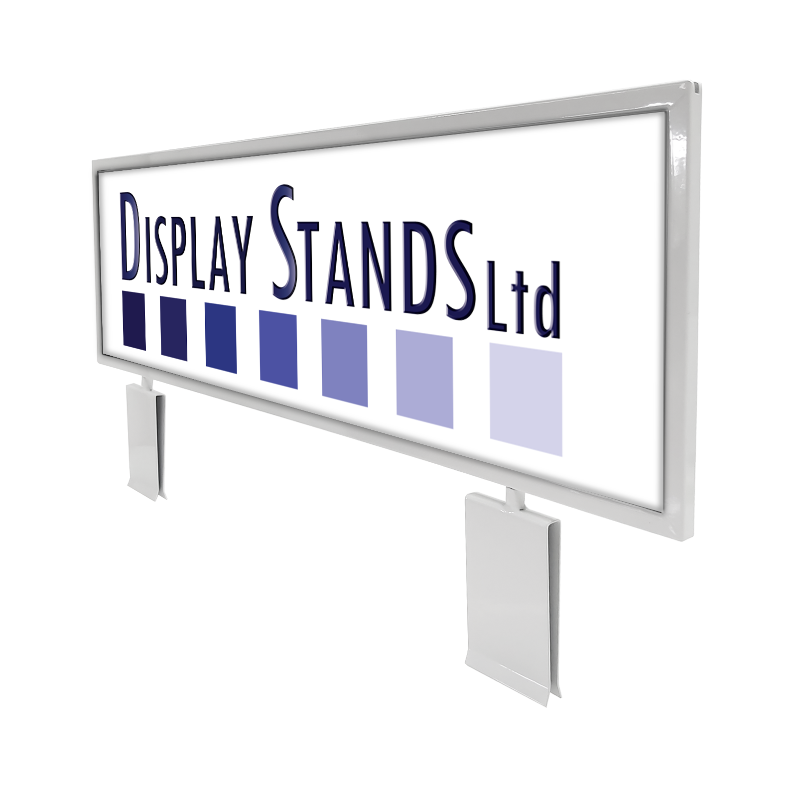 White with Sign