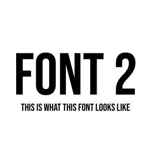 Font 2