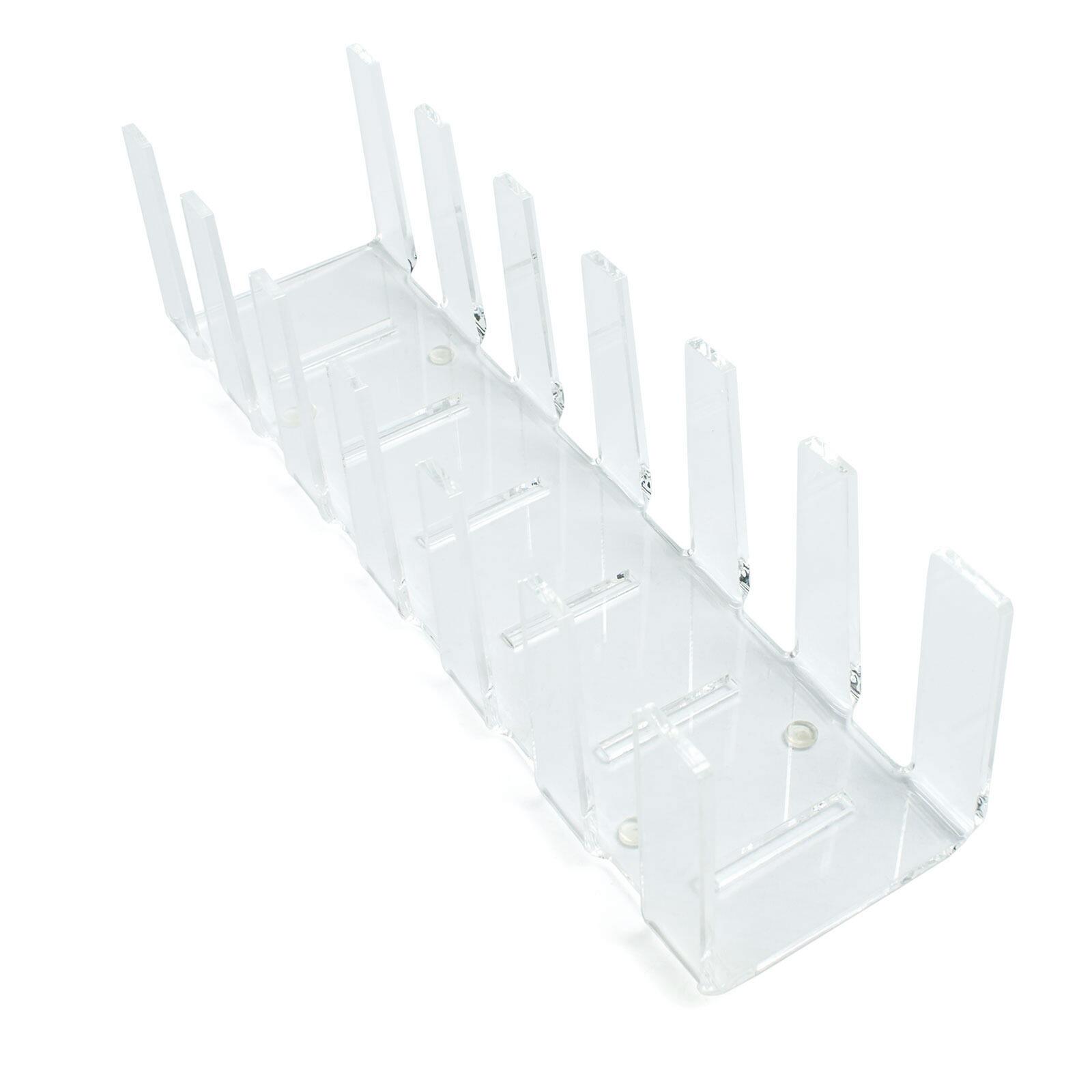 Acrylic Plate Rack - Counter Display China Dinnerware - Holds 6 Plates ...