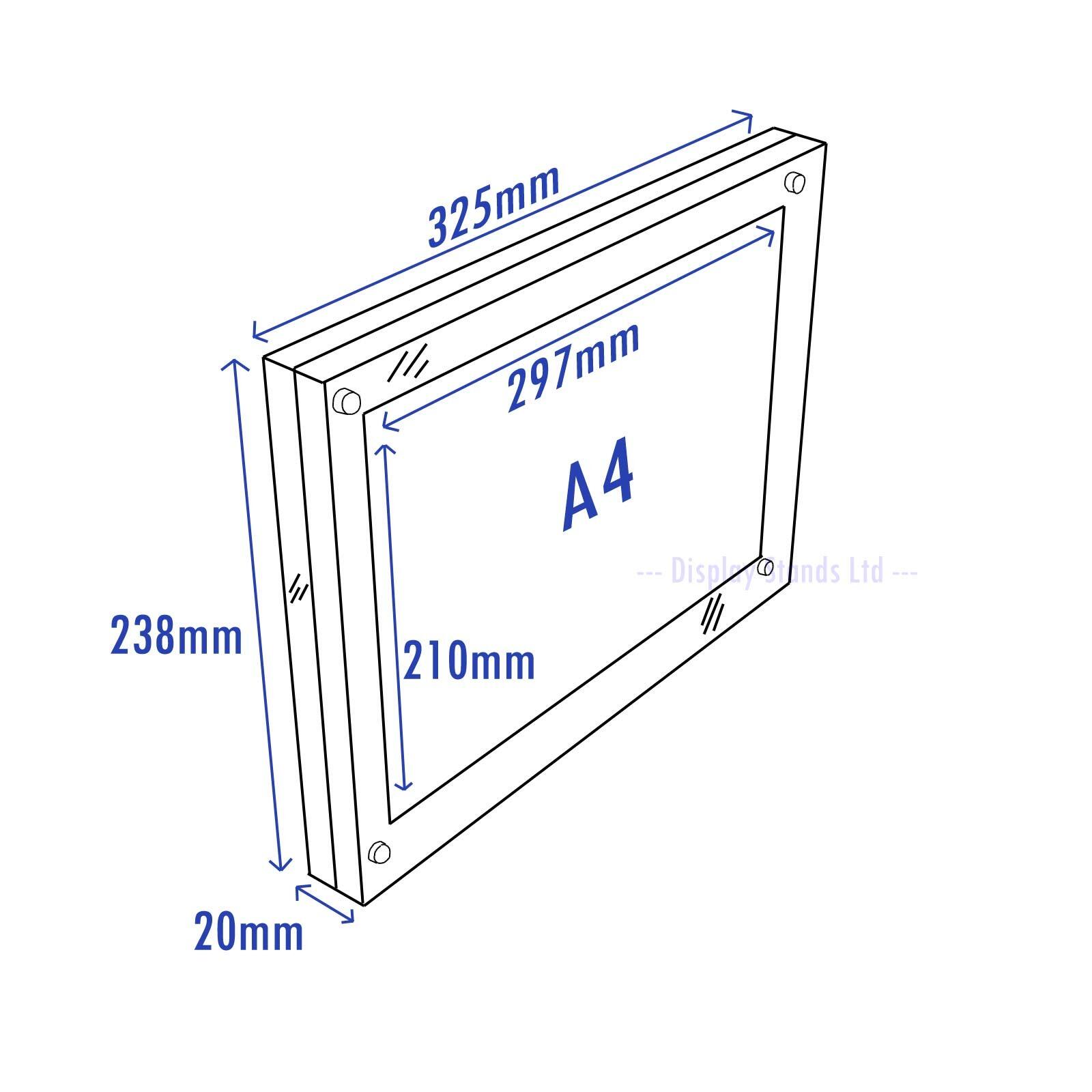 A4 Dimensions