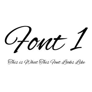 Font 1