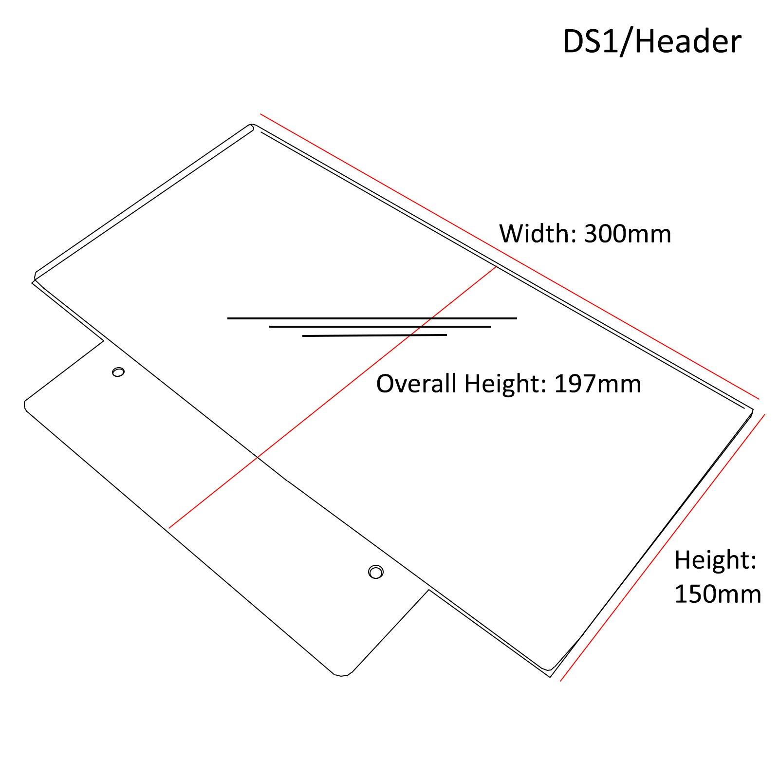 Optional Header Dimensions
