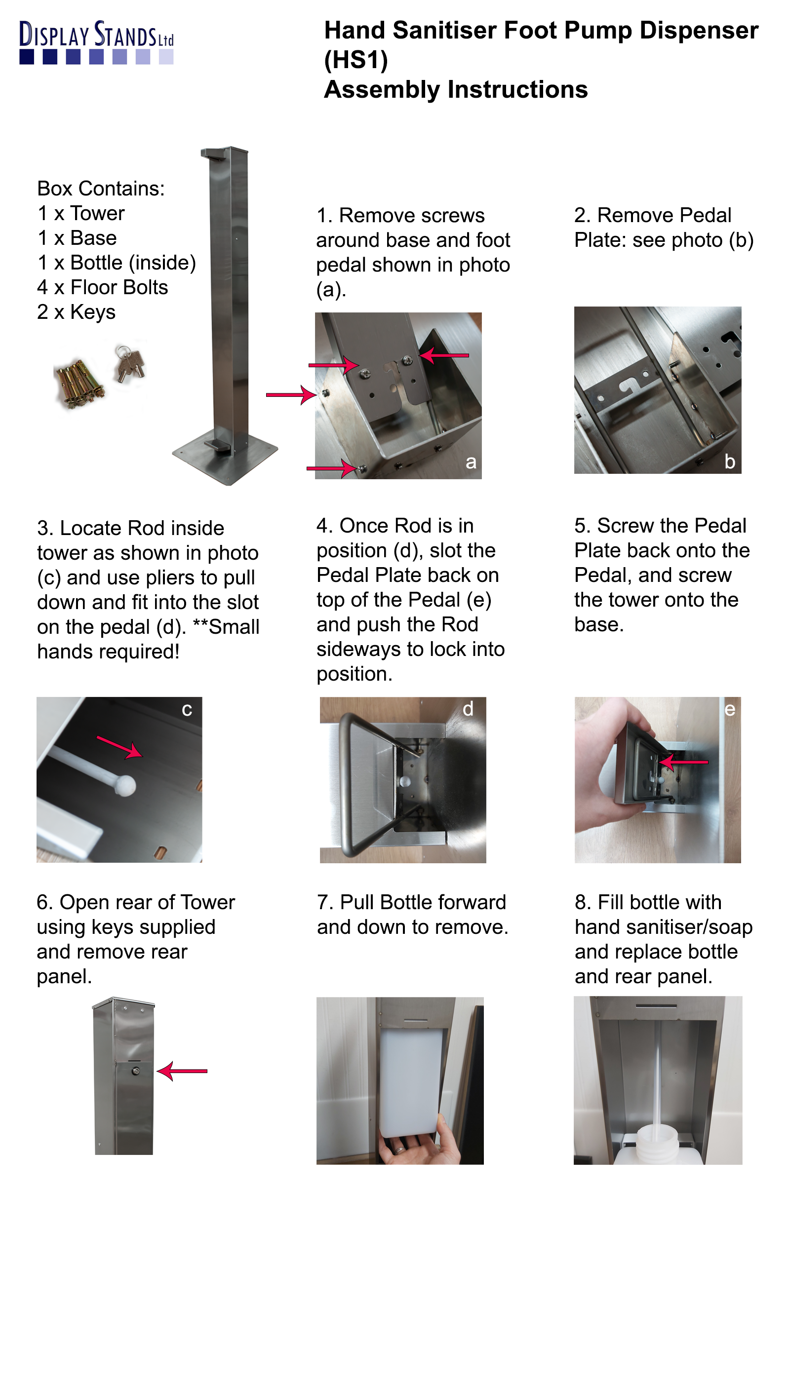 Assembly Instructions