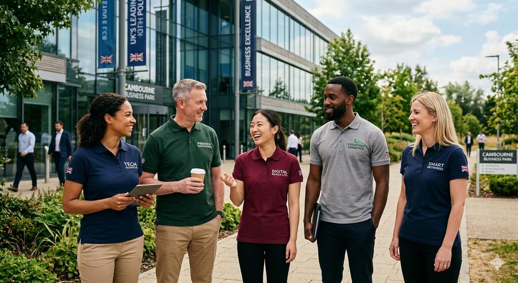 Best Polo Shirts with Company Logo UK: Custom Embroidered Solutions for Professional Teams