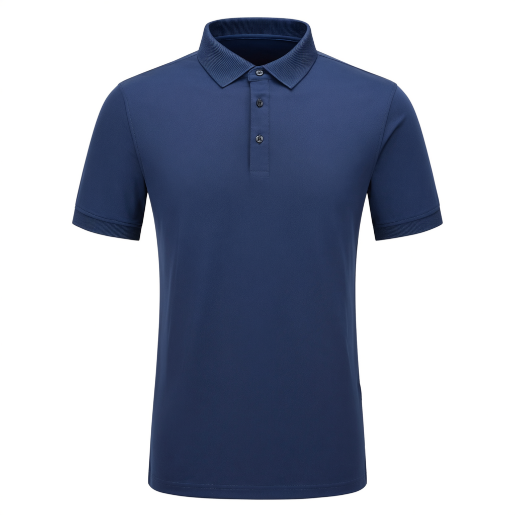 The perfect polo shirt with a ribbed collar and cuffs