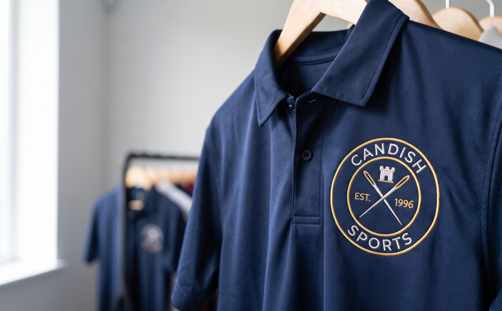 Custom Polo Shirts Embroidery UK: Made to Order from 20 Units