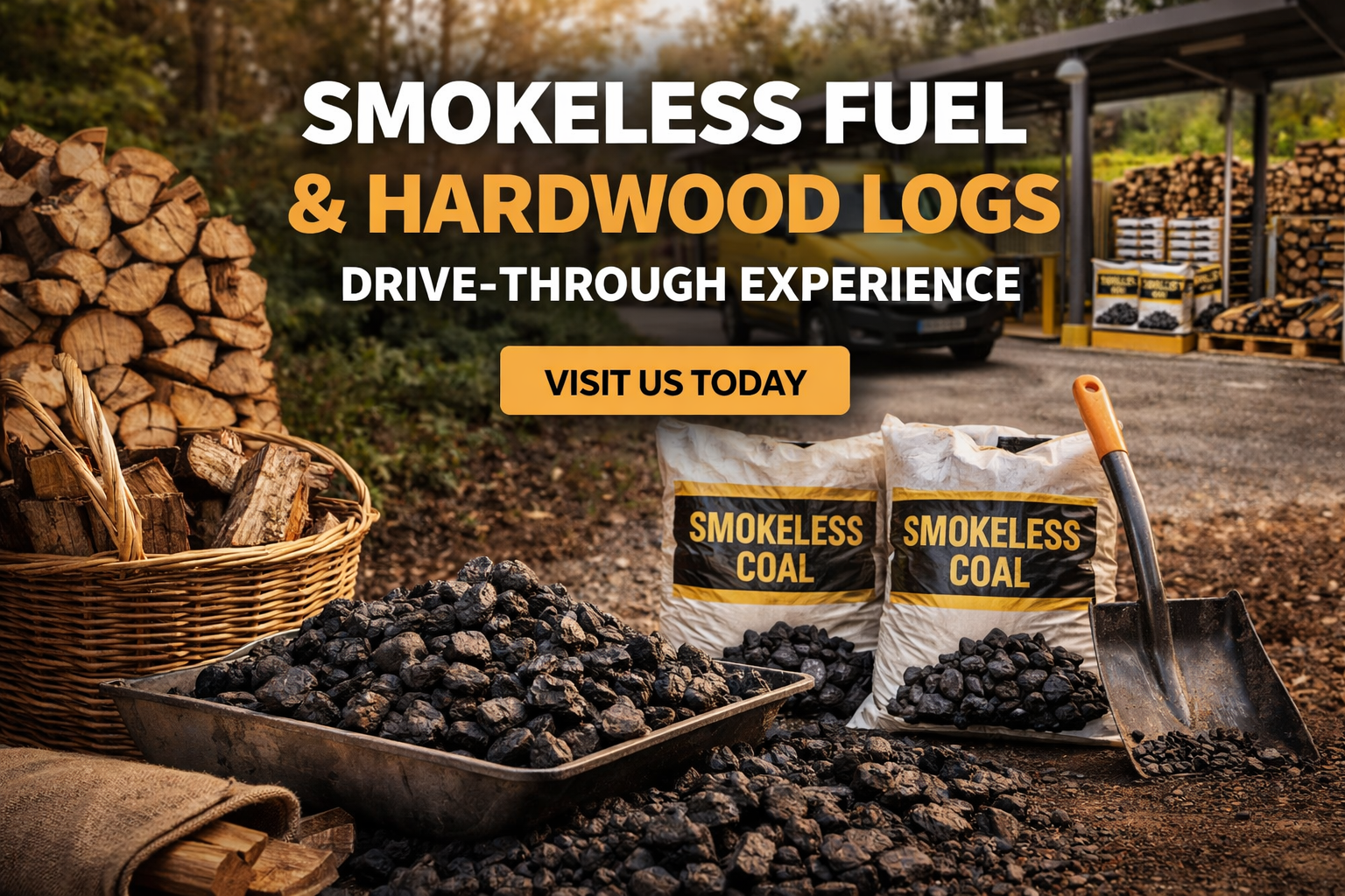 smokeless fuel and hardwood logs Huddersfield - Drice Through Experience