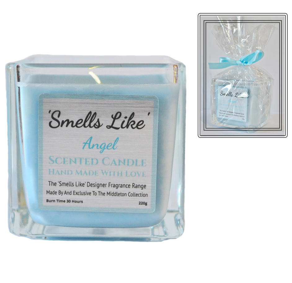 Angel scented candle