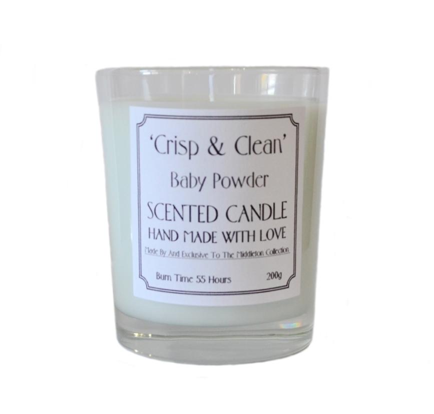 Baby Powder scented candle