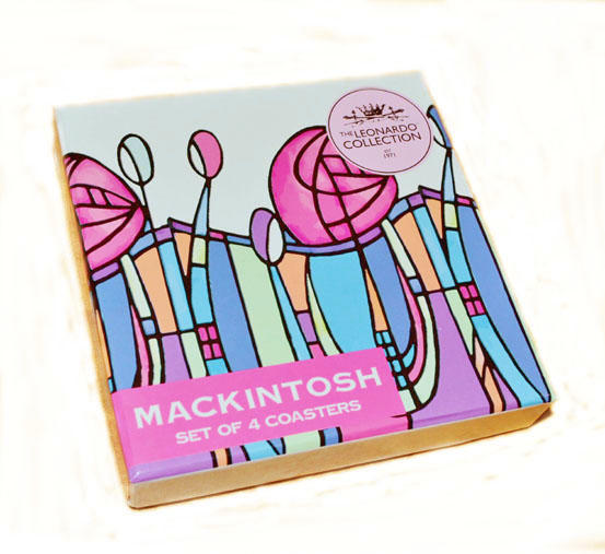 Mackintosh Set of Four Coasters