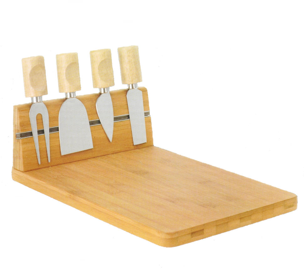 Cheese Board With Knives