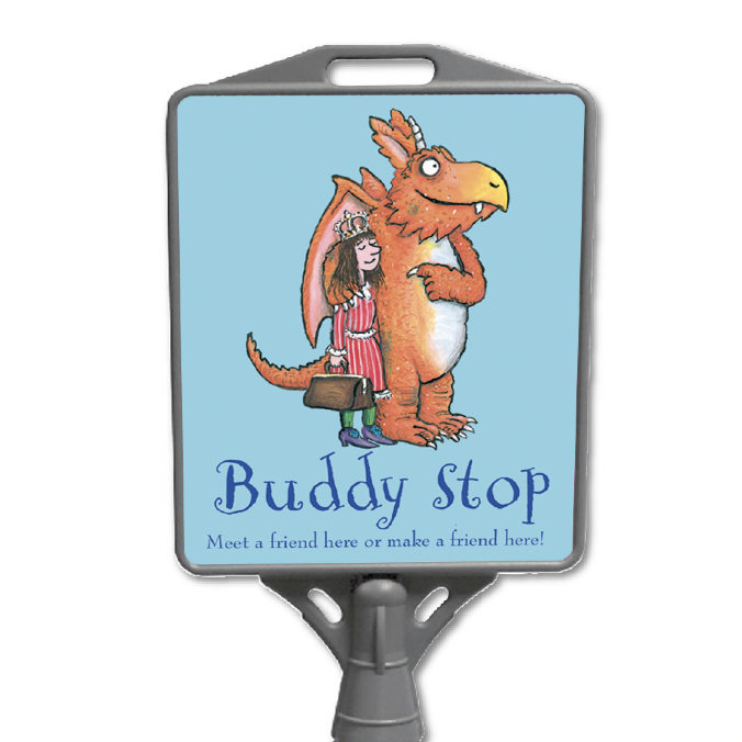 ZOG Buddy Stop Pillar Sign