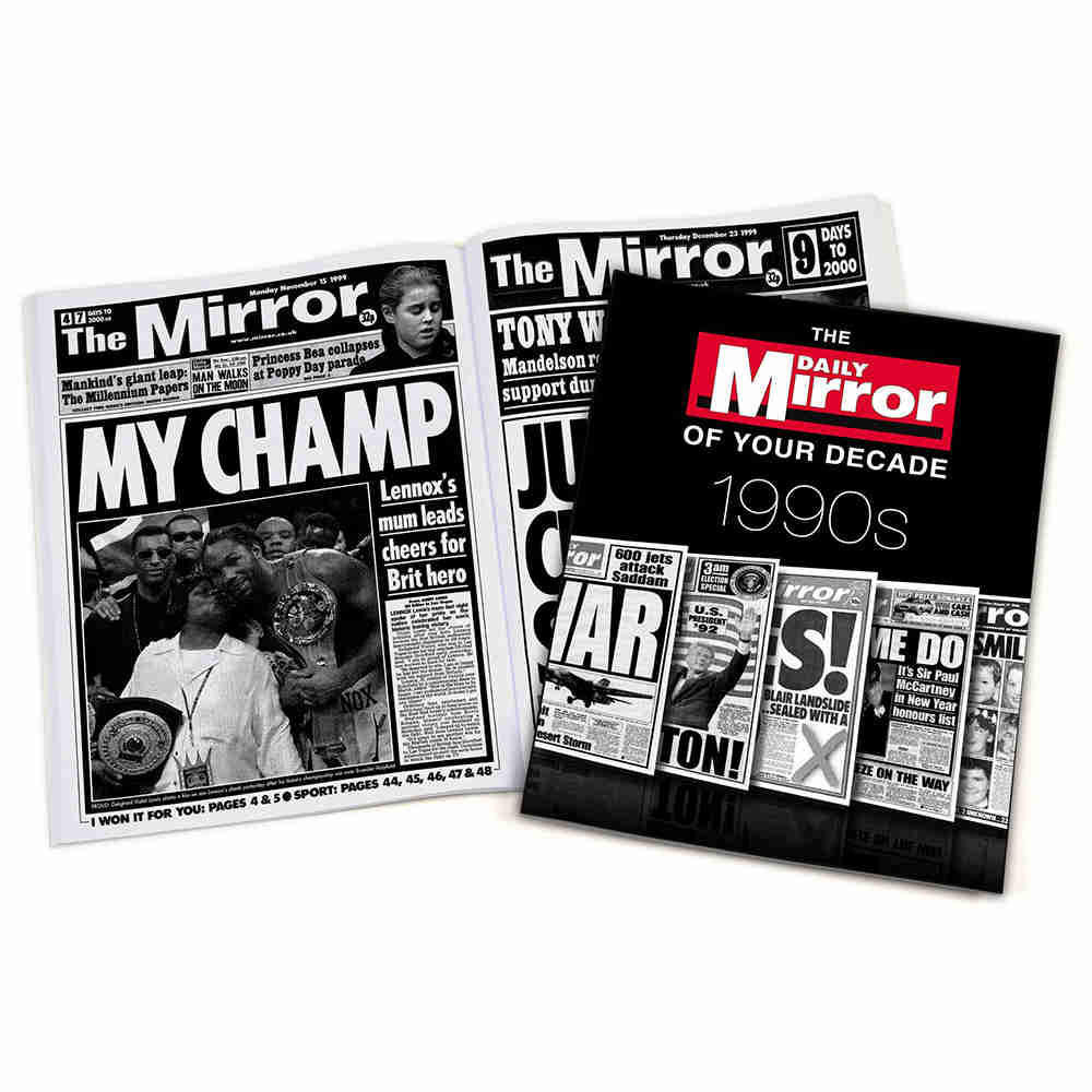 The Daily Mirror of Your Decade 1990s