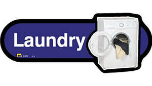 Laundry Room Sign inBlue