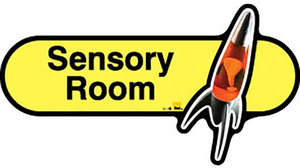 Sensory Room Sign inYellow