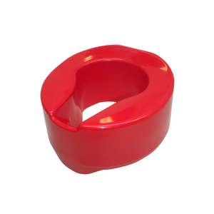 Armley Raised Toilet Seat - Red 150mm