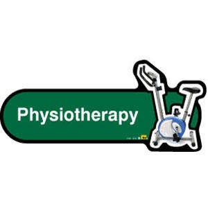 Physiotherapy Sign inGreen