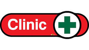 Clinic Sign in Red