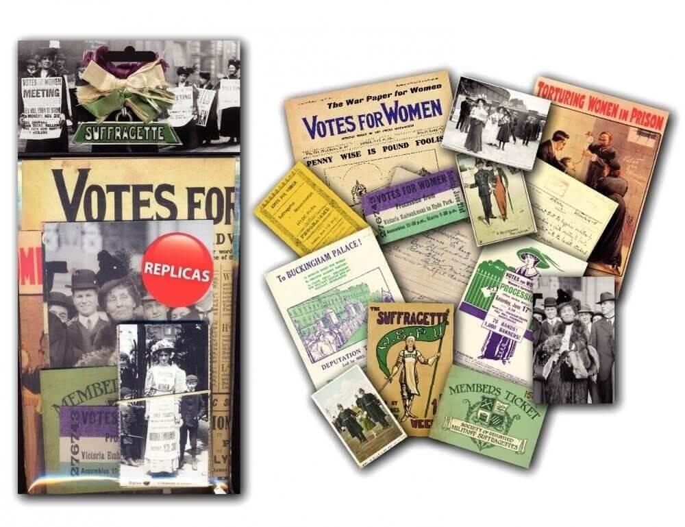 Memorabilia Pack - Suffragettes
