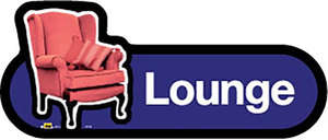 Lounge Sign in Blue