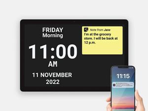Idem Smart Digital Dementia Clock with App