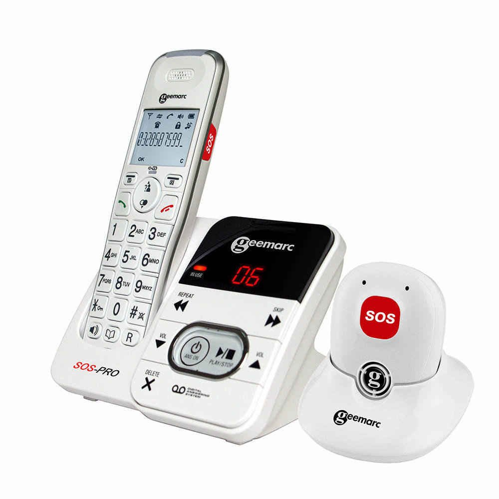 AmpliDect295 SOS Pro with Answering Machine & Pendant