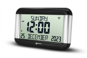 VISO 8 - Radio Controlled Digital Calendar Clock