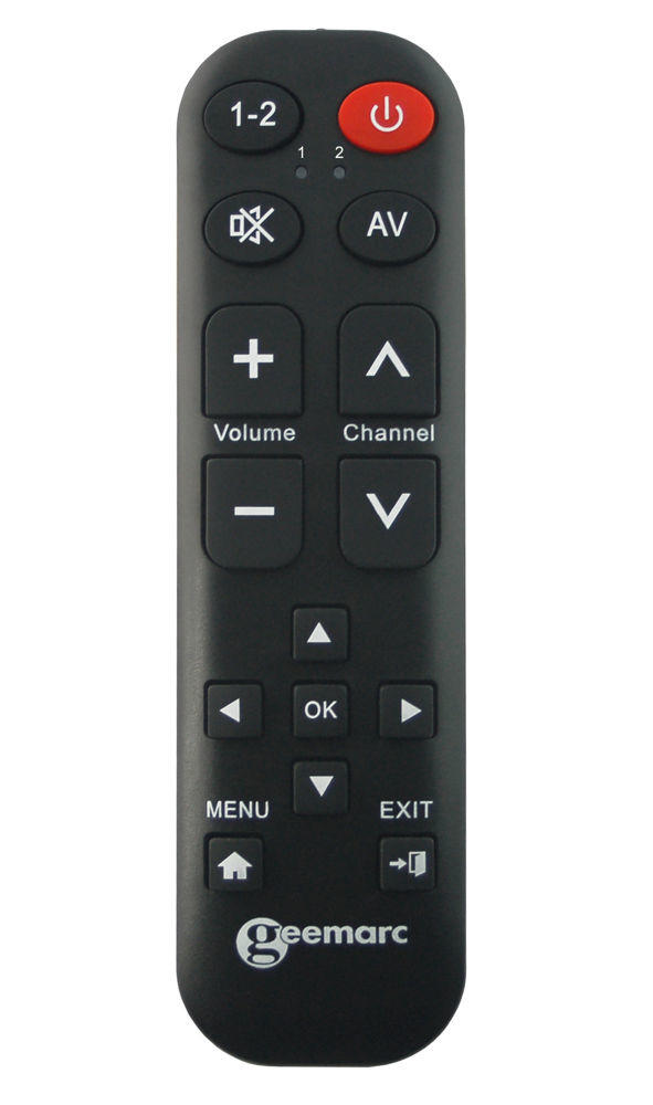 Geemarc Easy TV 15 Remote Control
