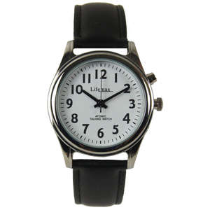 Female watch with leather strap