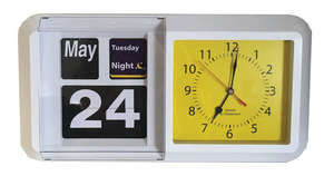 Clock showing day