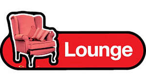Lounge Sign in Red