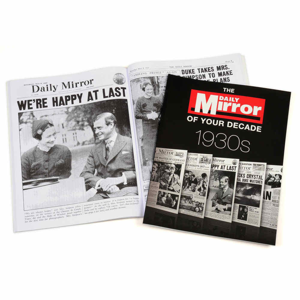 Daily mirror 1940s softback cover
