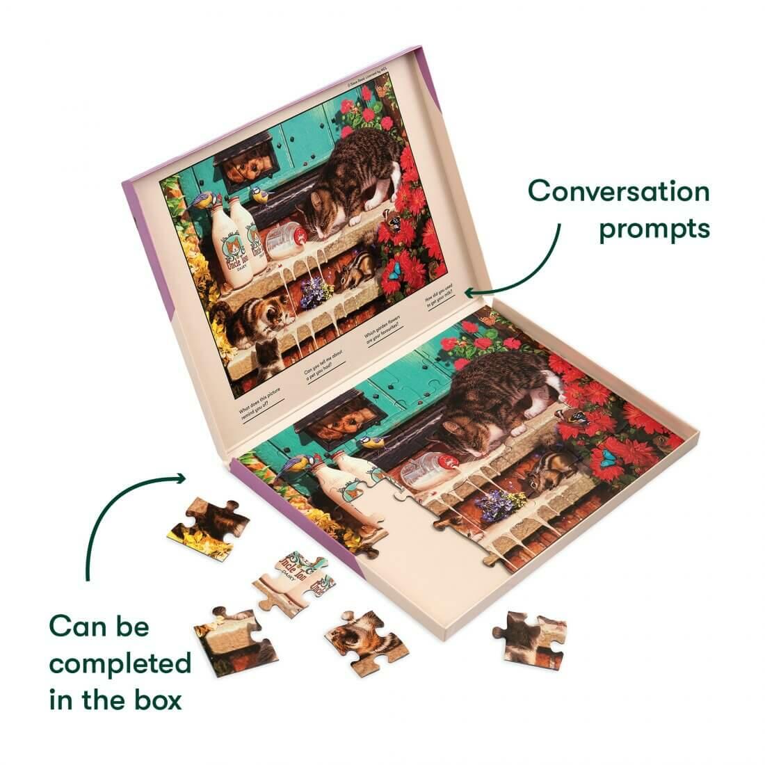 35 Piece Jigsaw Puzzle - Cat's Whiskers