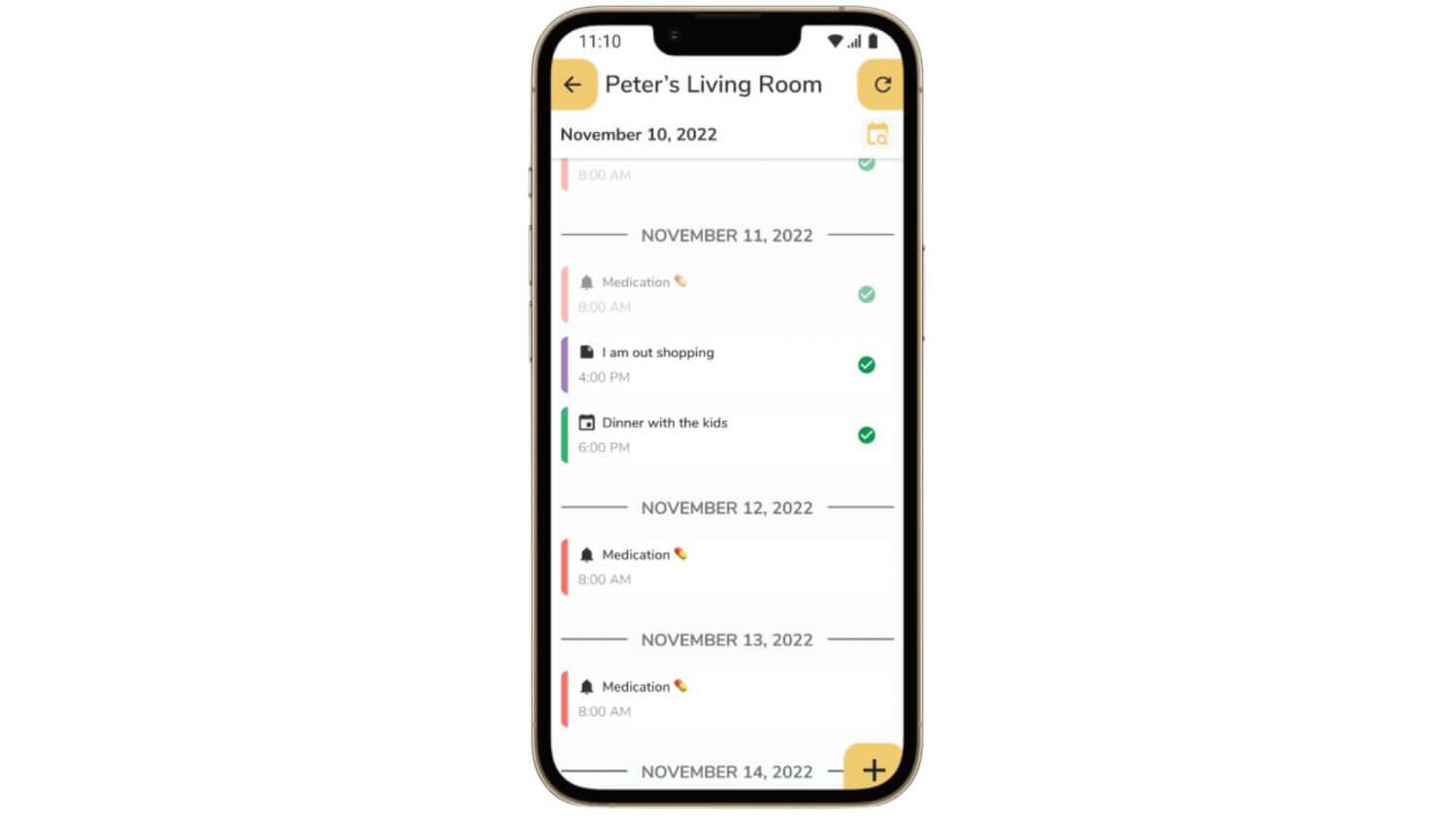 Idem Smart Digital Dementia Clock with App