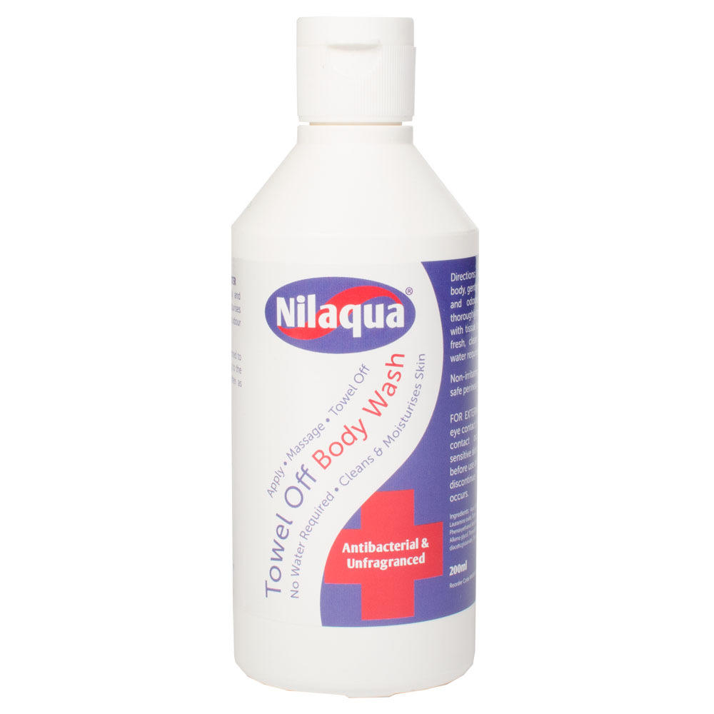 Nilaqua Waterless Antibacterial & Unfragranced Body Wash