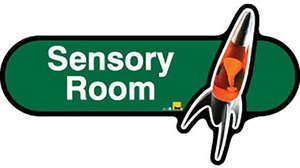 Sensory Room Sign inGreen