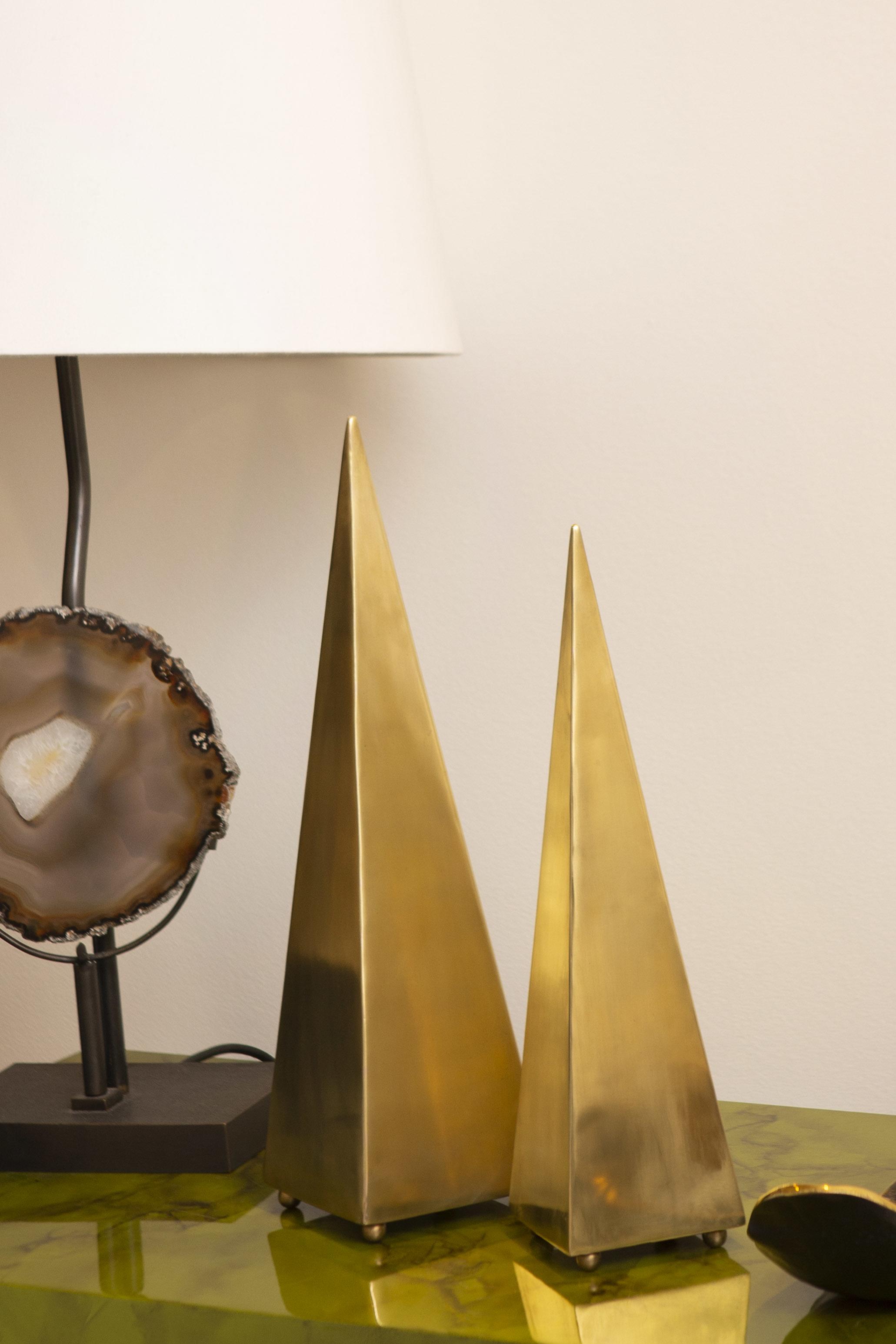 sculpture, gold, brass, aura london, luxury accessories