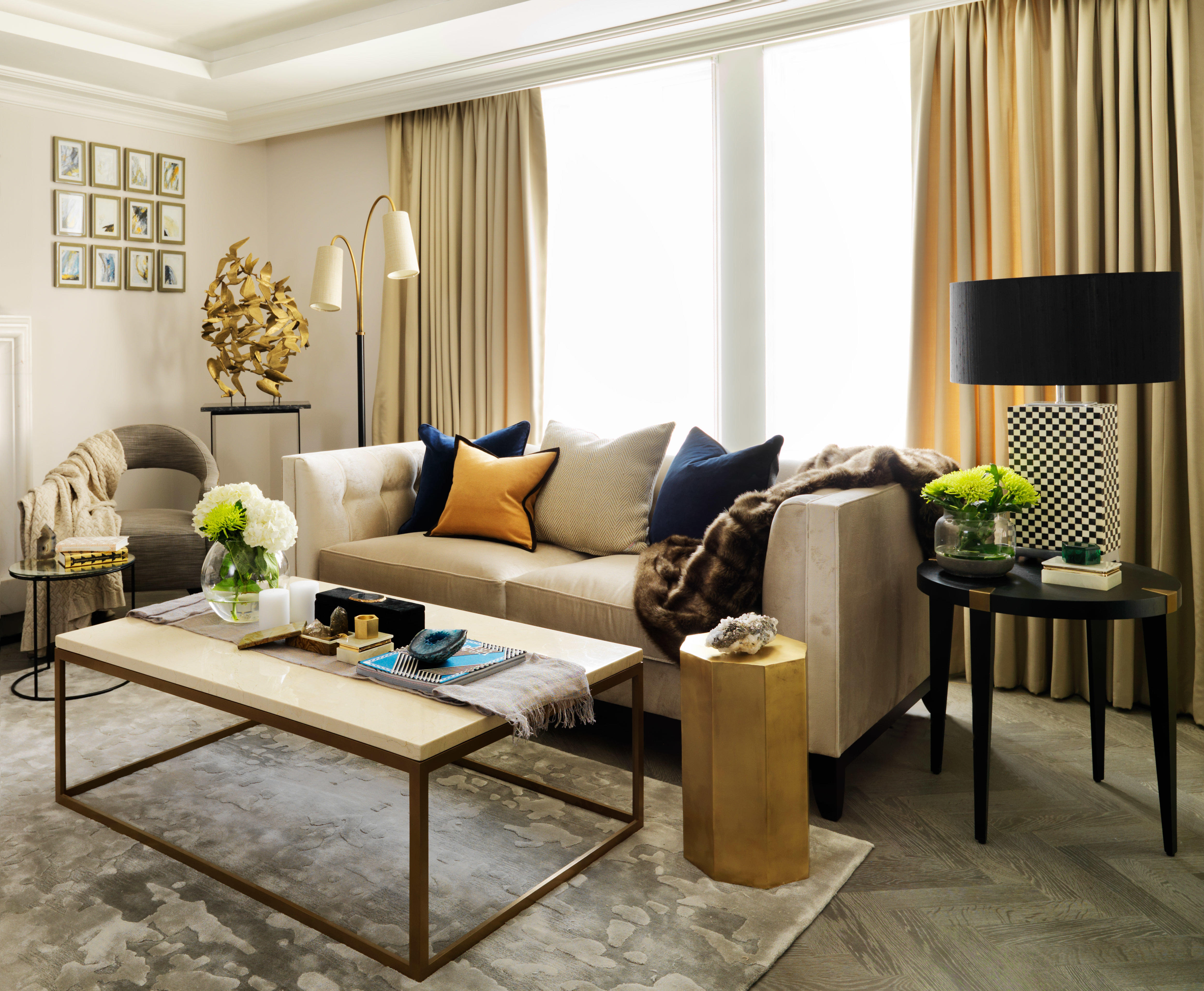 stool, gold, furniture, luxury accessories, aura london,